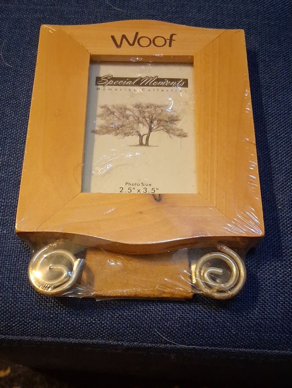 Woof Wooden Photo Frame by